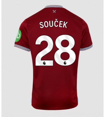 West Ham United Tomas Soucek #28 Hjemmebanetrøje 2025-26 Kortærmet